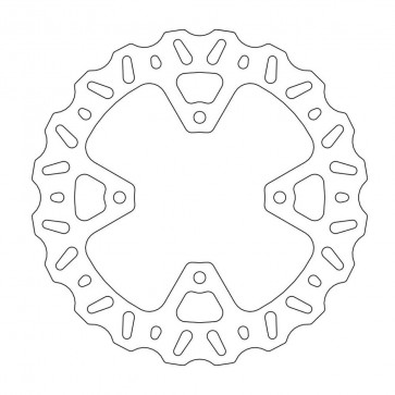 Moto-Master Bremsscheibe Hinterrad TM EN, MX 125, 144, 250, 300, 450, 530 2004-