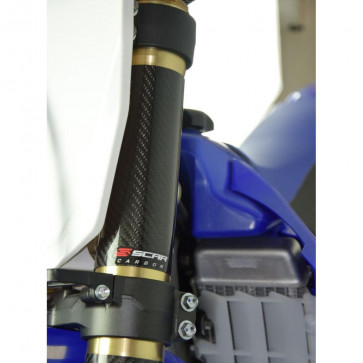 Carbon Schutz für Motorrad Federgabel USD Oben
