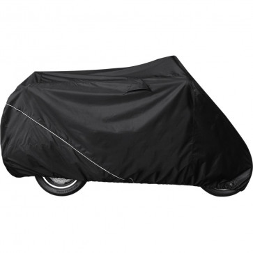 Defender Motorrad Vollgarage Plane Schwarz Wasserdicht