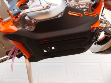 Motorschutz Schwarz KTM SX, EXC, XC 250, 300 2004-2016 / Husqvarna TC, TE 2014-2016