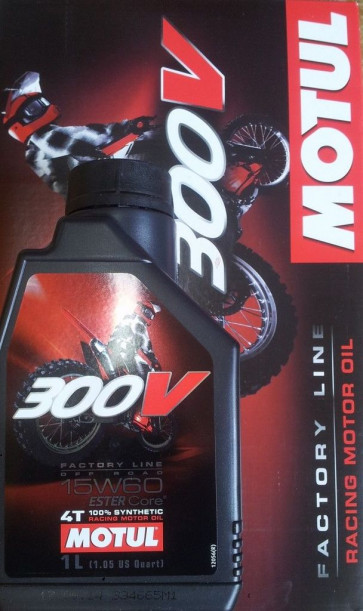 Motul 300V 15W60 4T Factory Line Off Road 1L