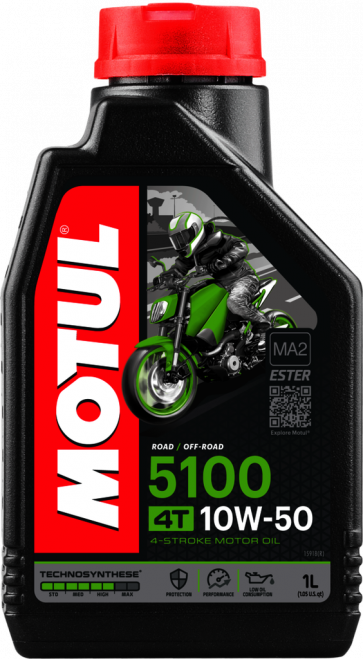 Motul 5100 10W50 1 Liter Motoröl
