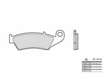 Brembo Sinter Bremsbeläge Vorne GasGas MC, EC 125, 250, 300, 450 2002-2020
