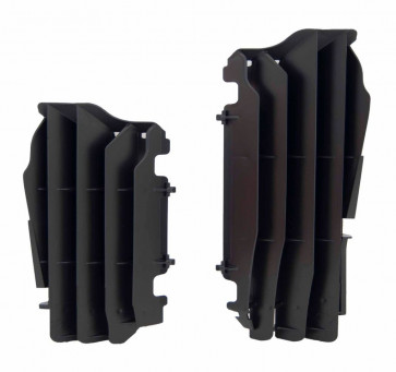 Oversize Kühlerschützer Schwarz Kawasaki KXF 450 2016- 