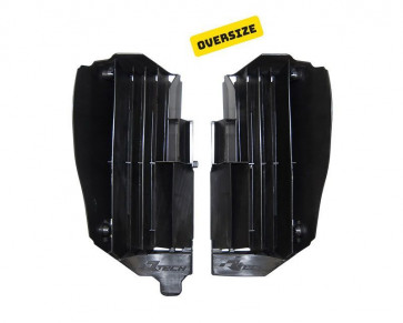 Oversize Kühlerschützer Schwarz Yamaha YZF 450 2018- / 250 2019- 