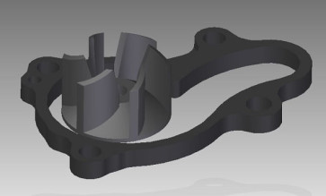 Oversize Wasserpumpen-kit KTM SXF 250, 350 2023- / Husqvarna FC / GasGas MC