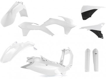 Acerbis Full Plastik Kit Weiß KTM EXC, EXC-F 125, 250, 300, 350, 450, 500 2016