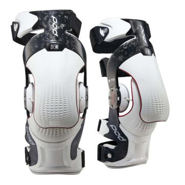 POD K8 Knieorthesen 3.0 Carbon Weiß