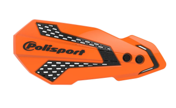 Polisport MX Flow Handschützer Orange Schwarz