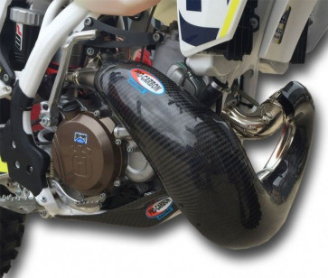 Pro Carbon Auspuffschutz KTM SX 250 / Husqvarna TC 250 2017-2018