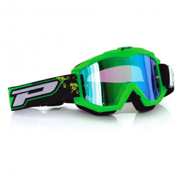 ProGrip Brille 3204 Grün - verspiegelt 