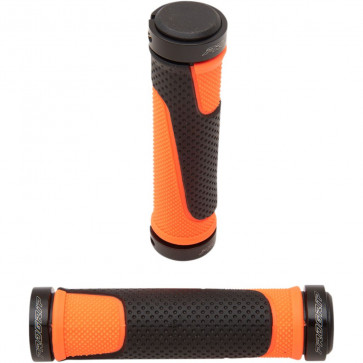 Progrip 997 Lock on MTB / ATV Griffe Neon Orange Schwarz