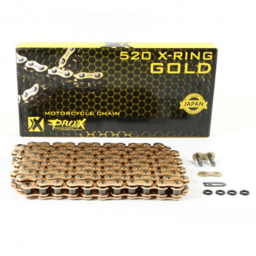 Prox 520 X-Ring Kette 120 Glieder Gold