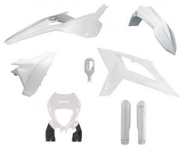 Racetech Plastik Kit Weiß Beta RR 125, 200, 250, 300, 350, 390, 430, 480 2020-2022