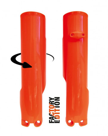 Racetech Factory Gabelschützer Neon-Orange KTM SX, SXF 125, 250, 350, 450 2023- / EXC 2024-