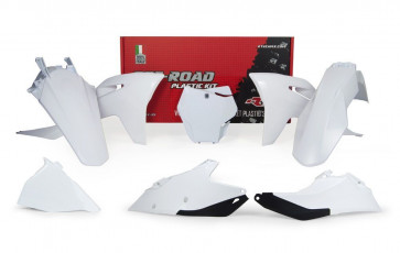 Racetech Plastik Kit Weiß GasGas MC, MC-F 125, 150, 250, 350, 450 2021- 