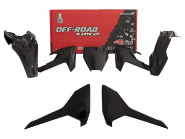 Husqvarna Plastik Kit mit Startnummerntafel Schwarz TC 65 2017-2023