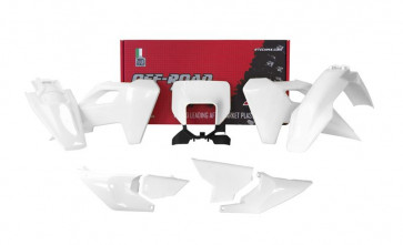 Husqvarna Plastik Kit mit Lampenmaske Weiß TE, FE 125, 250, 300, 350, 450, 501 2024-