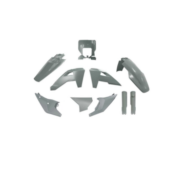 Racetech Full Plastik Kit Grau für Husqvarna TE FE 250 300 350 450 501 2026-