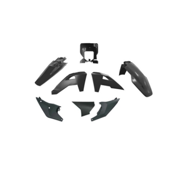Racetech Full Plastik Kit Schwarz für Husqvarna TE FE 250 300 350 450 501 2026-