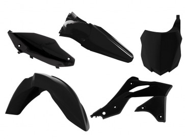 Racetech Plastik Kit Kawasaki KXF 250 2013-2016 Schwarz  