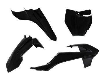 Racetech Plastik Kit Schwarz für KTM SX 65 2016-