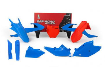 KTM Plastik Kit Orange Blau SX, SXF 125, 250, 350, 450 2016-2018