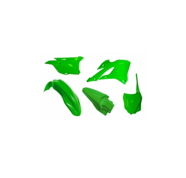 Racetech Plastik Kit Kawasaki KX 85 2022- Grün