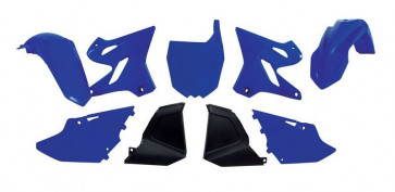 Restyle Plastik Kit Blau Schwarz Yamaha YZ 125, 250 2006-2014 (2015er Optik) 
