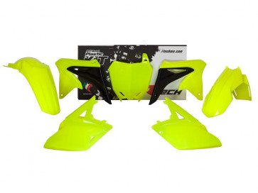 Racetech Plastik Kit Neongelb Suzuki RMZ 250 2010-2018 