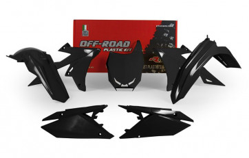 Racetech Plastik Kit Schwarz Suzuki RMZ 450 2018- / 250 2019- 
