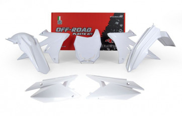 Racetech Plastik Kit Weiß Suzuki RMZ 450 2018- / 250 2019- 