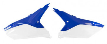 Seitenteile Weiß Blau Yamaha YZF 250 2024- / 450 2023-