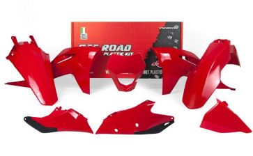 Racetech Plastik Kit Rot GasGas EC, EC-F 150, 250, 300, 350, 450 2021- 