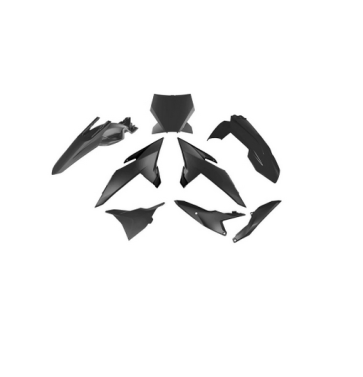 Racetech Plastik Kit Schwarz für KTM SX 85 2025-