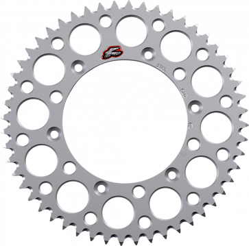 Renthal Aluminium Kettenrad Silber Beta RR 250, 300, 350, 390, 400, 450, 498, 520, 525