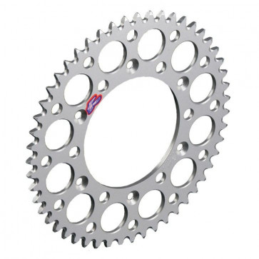 Renthal Aluminium Kettenrad KTM SX, SXF, EXC / Husqvarna FC, FE, TC, TE Silber 48-52 Zähne