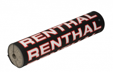Renthal Lenkerpolster Rund Grau Rot Schwarz