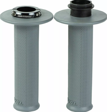 Renthal Lock On Griffe Full Diamond Medium Grau 