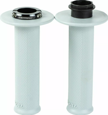 Renthal Lock On Griffe Full Diamond Soft Grau 