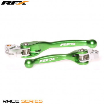 RFX Flexhebel Set Grün Kawasaki KX 65, 85, 125, 250 2000-