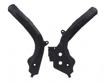 RTech Grip Rahmenschützer Schwarz KTM SX, SXF 2016-2018 / EXC, EXC-F, TPI 125, 250, 300, 350, 450, 500 2017-2019