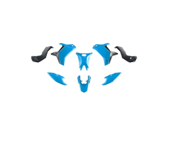 Plastik Kit Yamaha Tenerè 700 2025- Hellblau Schwarz