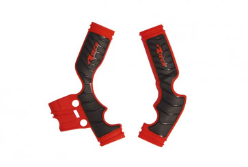 RTech Grip Rahmenschützer Rot Schwarz GasGas MC 65 2021-2023