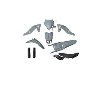 Racetech Plastik Kit Revolution Talaria Sting MX3 MX4 MX5 Grau