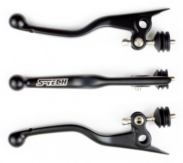 S-Tech Bremshebel Schwarz KTM SX 65/85 2014- / Husqvarna TC 65, 85 2014- / GasGas MC 65, 85