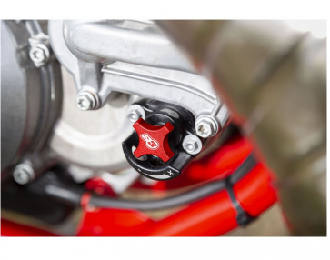 S3 Auslasssteuerung Einsteller Rot KTM SX EXC 250, 300 / GasGas / Husqvarna TC, TE
