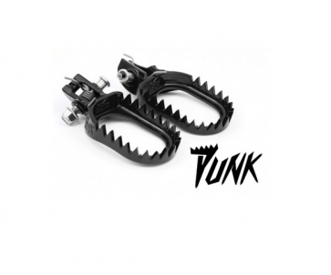 S3 Punk Stahl Fußrasten KTM SX, SXF 125, 250, 350, 450 2016-2022 / EXC, TPI 2017-2023 / Husqvarna, GasGas