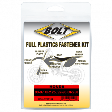 Schrauben Set für Plastikteile Honda CR 125 1993-1997 / CR 250 1992-1996