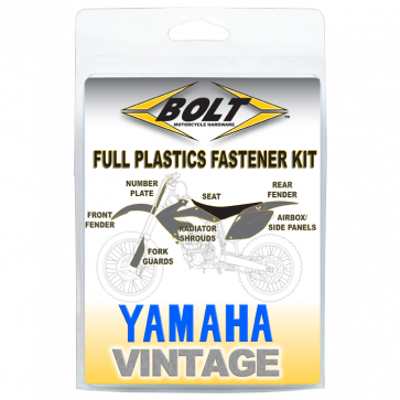 Schrauben Set für Plastikteile Yamaha YZ 125, 250, 490 1987-1990